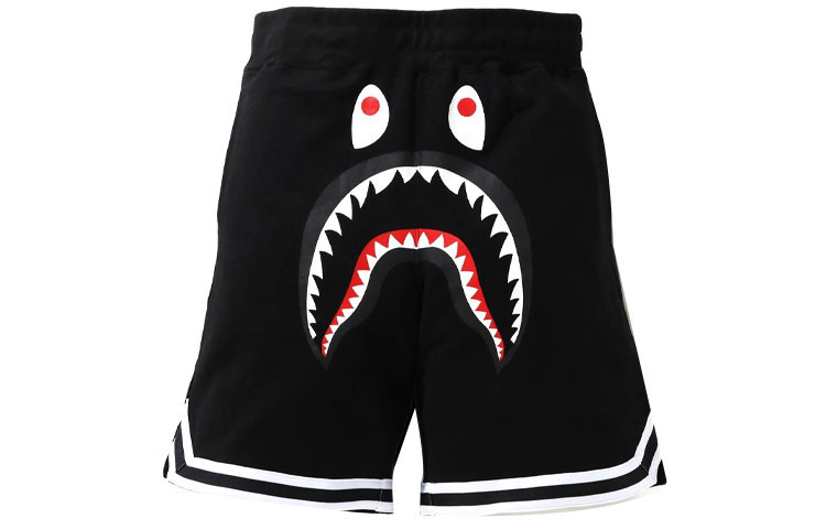 Order Bape A BATHING APE Shark Print  Breathable Basketball Shorts. 1H30-153-015