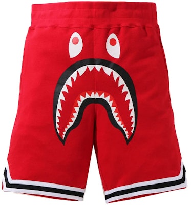 Bape A BATHING APE Shark Print Breathable Basketball Shorts. 1H30-153-015 Shop Bape A BATHING APE Shark Print Breathable Basketball Shorts. 1H30-153-015
