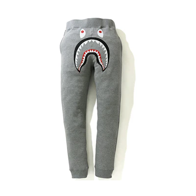 Bape A BATHING APE Shark Print Jogger Knit Sweatpants . 1H30-152-013