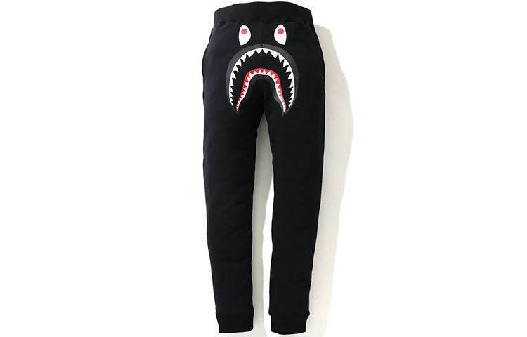Shop Bape A BATHING APE Seluar Jogger Cetakan Shark Knit Sweatpants. 1H30-152-013