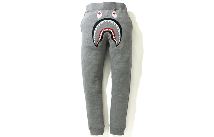 Details for Bape A BATHING APE Seluar Jogger Cetakan Shark Knit Sweatpants. 1H30-152-013