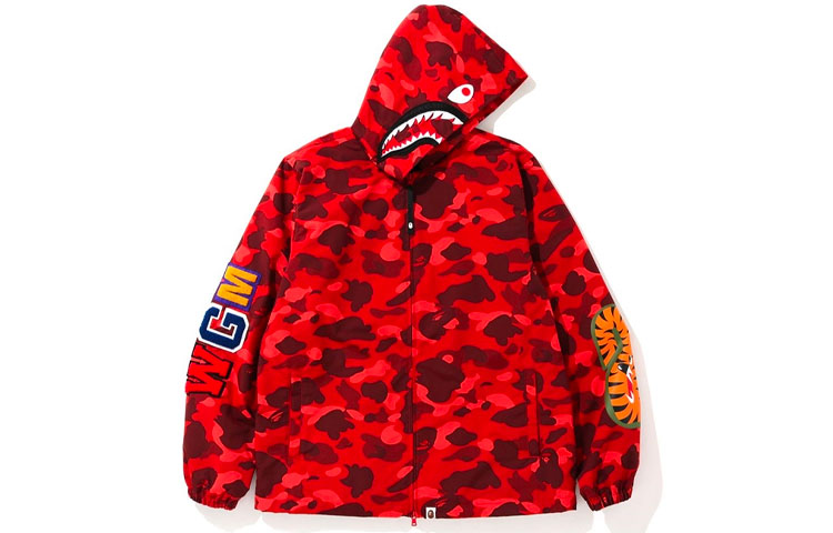 Order Bape A BATHING APE 鯊魚迷彩全拉鍊連帽外套 男款 001LJG301007X