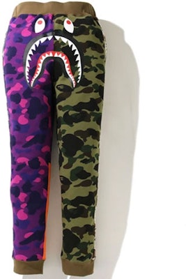 베이프 어 베이싱 에이프 샤크 시리즈 카모 조거 니트 팬츠 남성 멀티 컬러. 1H30-152-015 Order 베이프 어 베이싱 에이프 샤크 시리즈 카모 조거 니트 팬츠 남성 멀티 컬러. 1H30-152-015