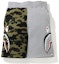 Buy Bape A BATHING APE 鯊魚系列迷彩印花鬆緊短褲 男款 OZXSPM13008XE