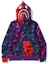 Shop ベイプ A BATHING APE シャーク カモ クレイジー フルジップ フーディ ジャケット. 1D70-115-009