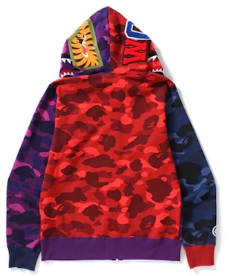 ベイプ A BATHING APE シャーク カモ クレイジー フルジップ フーディ ジャケット. 1D70-115-009 Purchase ベイプ A BATHING APE シャーク カモ クレイジー フルジップ フーディ ジャケット. 1D70-115-009