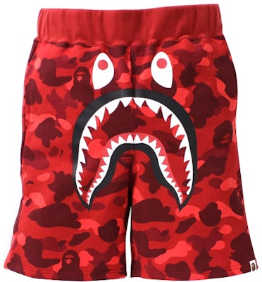 Bape A BATHING APE 鯊魚系列彩色迷彩鯊魚休閒短褲 1H20-153-006 Details for Bape A BATHING APE 鯊魚系列彩色迷彩鯊魚休閒短褲 1H20-153-006