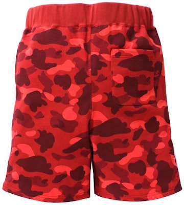 Bape A BATHING APE 鯊魚系列彩色迷彩鯊魚休閒短褲 1H20-153-006 Sizing Bape A BATHING APE 鯊魚系列彩色迷彩鯊魚休閒短褲 1H20-153-006