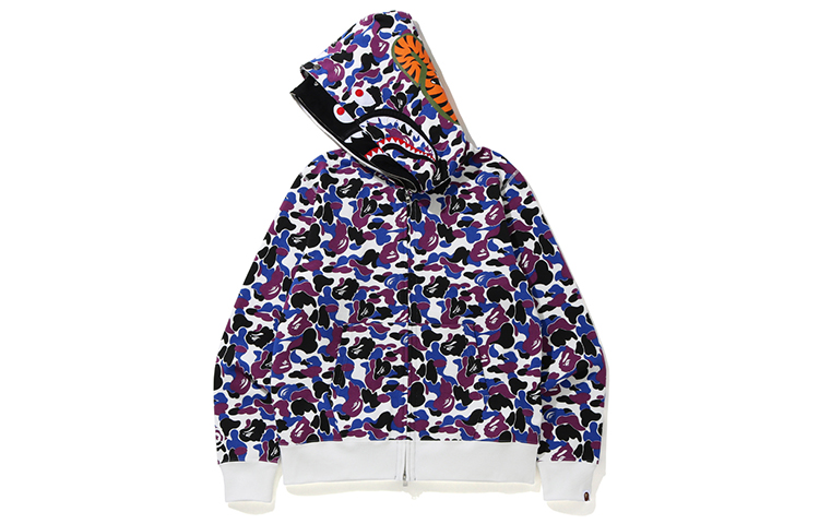 Bape A BATHING APE Shark Series HK 14th Anniversary Camo Shark Hoodie Unisex 001ZPG221027X 圖 3