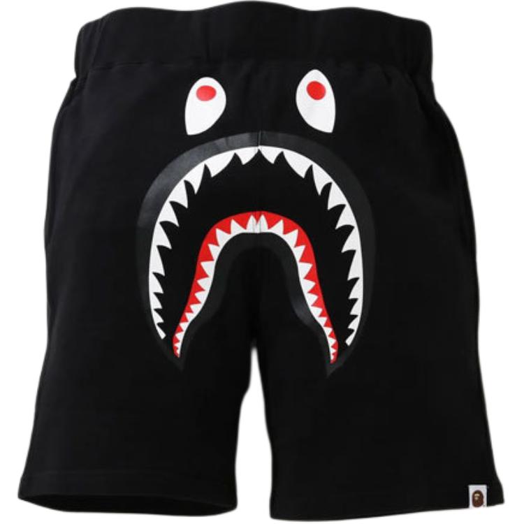 Bape A BATHING APE Shark Series Shark Print Casual Sports Shorts Men 1H20-153-018