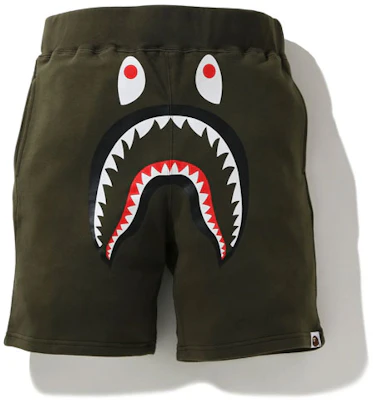 Bape A BATHING APE Shark Series Celana Pendek Olahraga Pria Motif Shark 1H20-153-018 Details for Bape A BATHING APE Shark Series Celana Pendek Olahraga Pria Motif Shark 1H20-153-018