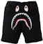 Buy Bape A BATHING APE 鯊魚系列太空印花休閒短褲。 1H20-153-016