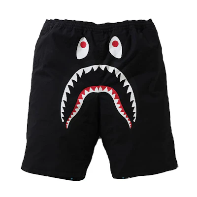 Bape A BATHING APE Shark Series Space Print Casual Shorts . 1H20-153-016