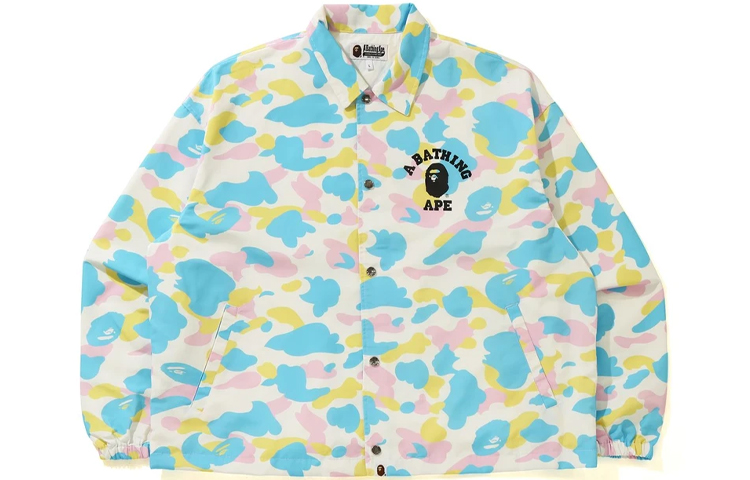 Bape A BATHING APE Shark Series SS21 Multi-Camo Shark Jacket  Loose Fit. 1H30-140-006 圖 4