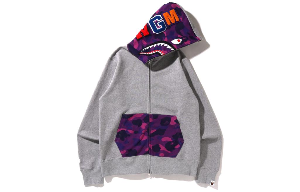 Bape A BATHING APE Shark Series SS22 Color Camo Full Zip Hoodie  Camo. 1I30-115-023 圖 2
