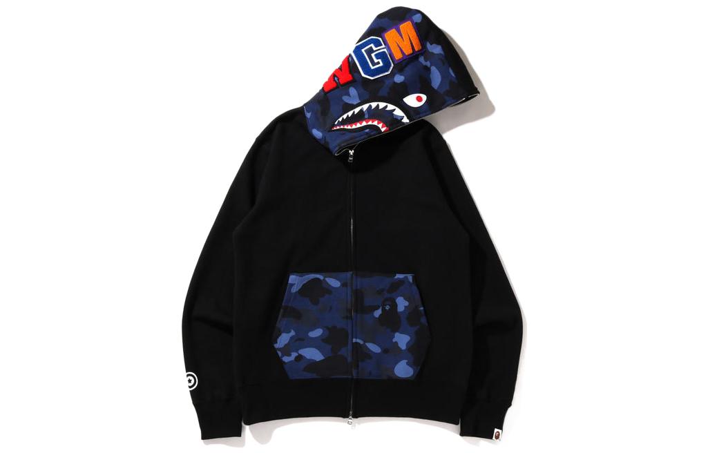 Bape A BATHING APE Shark Series SS22 Color Camo Full Zip Hoodie  Camo. 1I30-115-023 圖 5