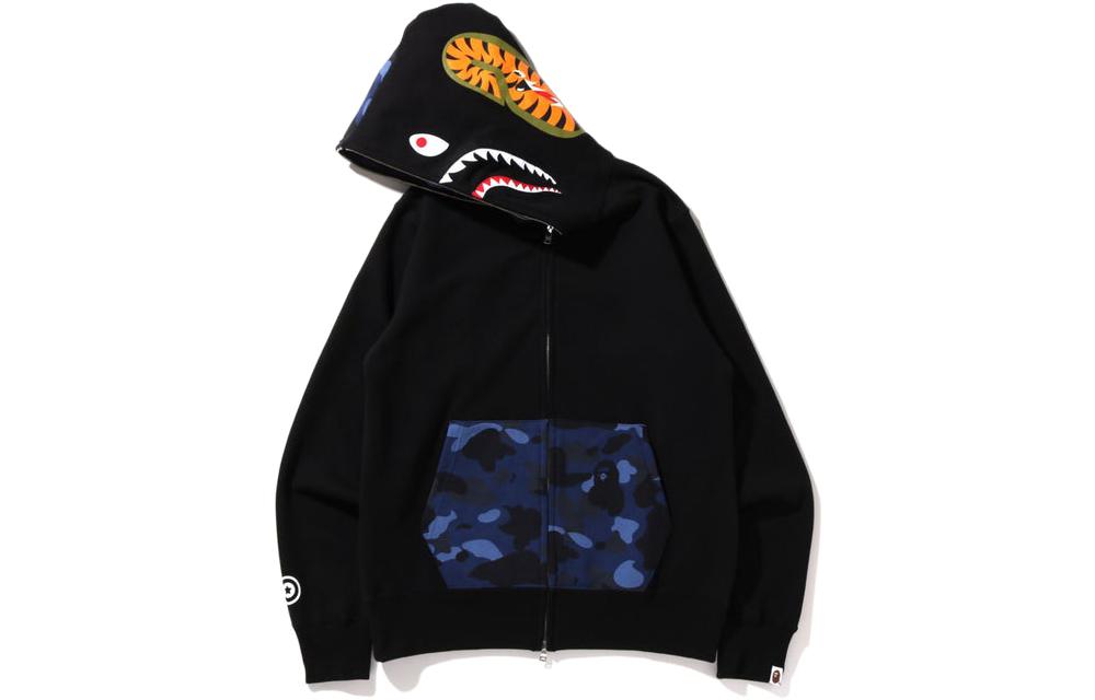 Bape A BATHING APE Shark Series SS22 Color Camo Full Zip Hoodie  Camo. 1I30-115-023 圖 6