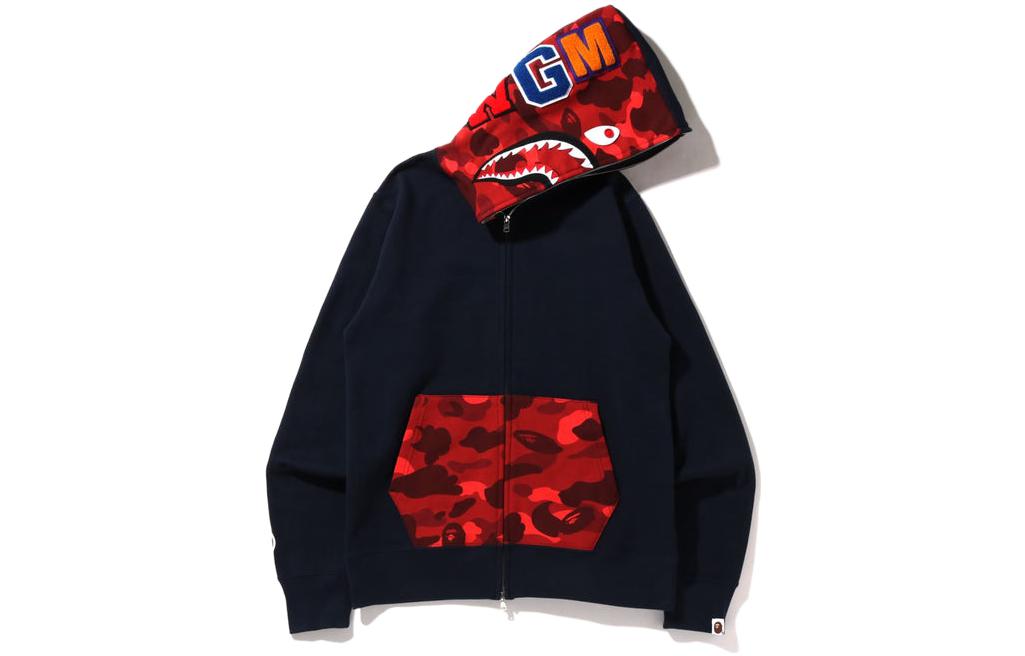 Bape A BATHING APE Shark Series SS22 Color Camo Full Zip Hoodie  Camo. 1I30-115-023 圖 8