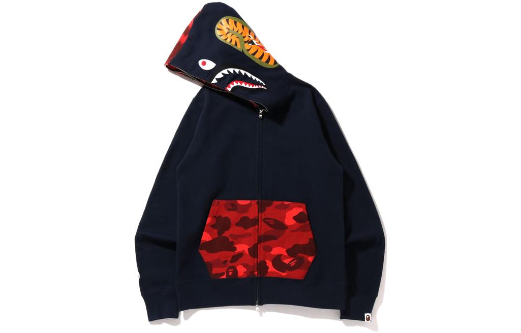 Bape A BATHING APE Shark Series SS22 Color Camo Full Zip Hoodie  Camo. 1I30-115-023 圖 9