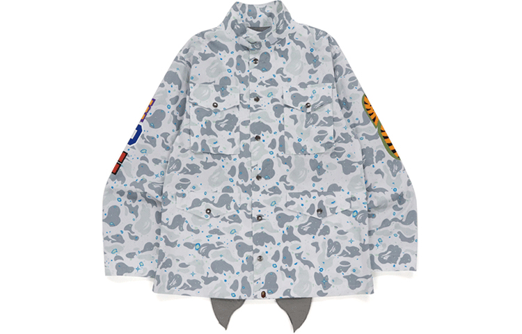 Bape A BATHING APE Shark Series Starry Letter Design Jacket - 0ZXJKM140019H 圖 4