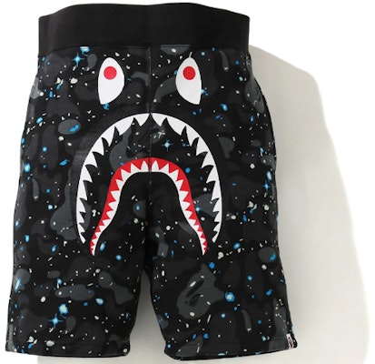 Bape A BATHING APE Shark Space Camo Shorts Casual Wear. 1H20-153-019 Order Bape A BATHING APE Shark Space Camo Shorts Casual Wear. 1H20-153-019