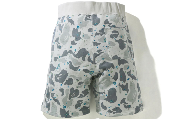 Purchase Bape A BATHING APE Shark Space Camo Shorts  Casual Wear. 1H20-153-019