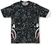 Order Bape A BATHING APE 鲨鱼太空夜光迷彩短袖T恤 男女同款。 1F30-109-004