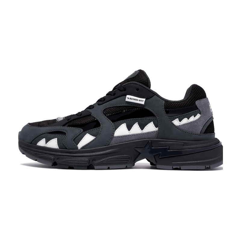 Bape A BATHING APE SHARK STA Low-Top Casual Sneakers Fashion Classic 0ZXSHM191323M