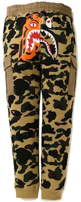 Bape A BATHING APE 鯊魚虎紋拼接修身工裝褲 男裝 1H30-152-014 Order Bape A BATHING APE 鯊魚虎紋拼接修身工裝褲 男裝 1H30-152-014