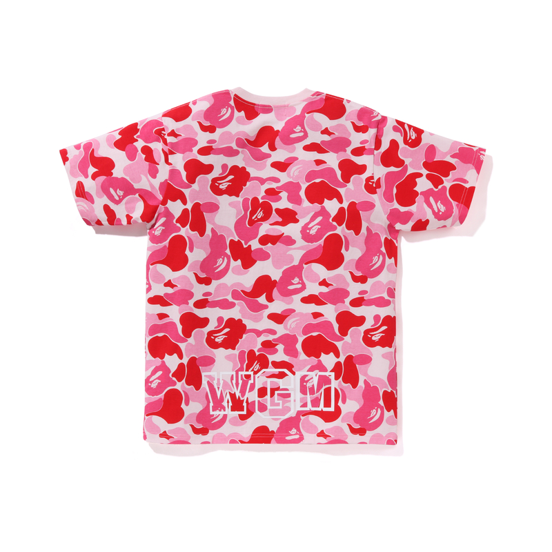 Bape A BATHING APE Shark Zip WGM Camo Print Short Sleeve T-Shirt SS24 . 0ZXTEM109004M 圖 7