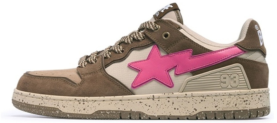 BAPE A BATHING APE SK8 'Zapatillas Bajas de Cuero con Cordones' 1J20-191-004 Shop BAPE A BATHING APE SK8 'Zapatillas Bajas de Cuero con Cordones' 1J20-191-004