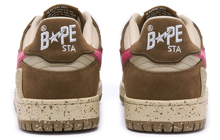 BAPE A BATHING APE SK8 'Leather Low-Top Lace-Up' 圖 6