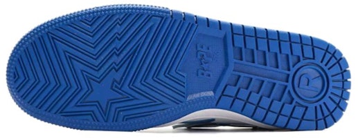 BAPE A BATHING APE Sk8 Sta 12 低帮皮革鞋 '白蓝' MX91008 Purchase BAPE A BATHING APE Sk8 Sta 12 低帮皮革鞋 '白蓝' MX91008