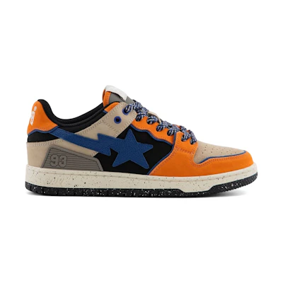 BAPE BAPE Sk8 Sta #1 Trail to Street Orange