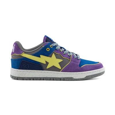 BAPE BAPE Sk8 Sta #1 Trail to Street Purple