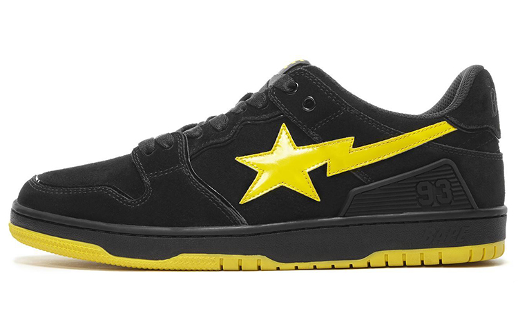 BAPE BAPE Sk8 Sta 'Black Yellow'