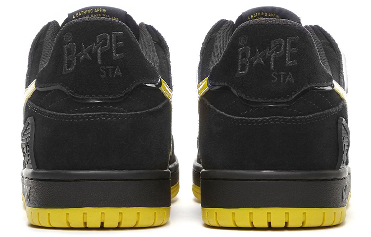 BAPE BAPE Sk8 Sta 'Black Yellow' 圖 4
