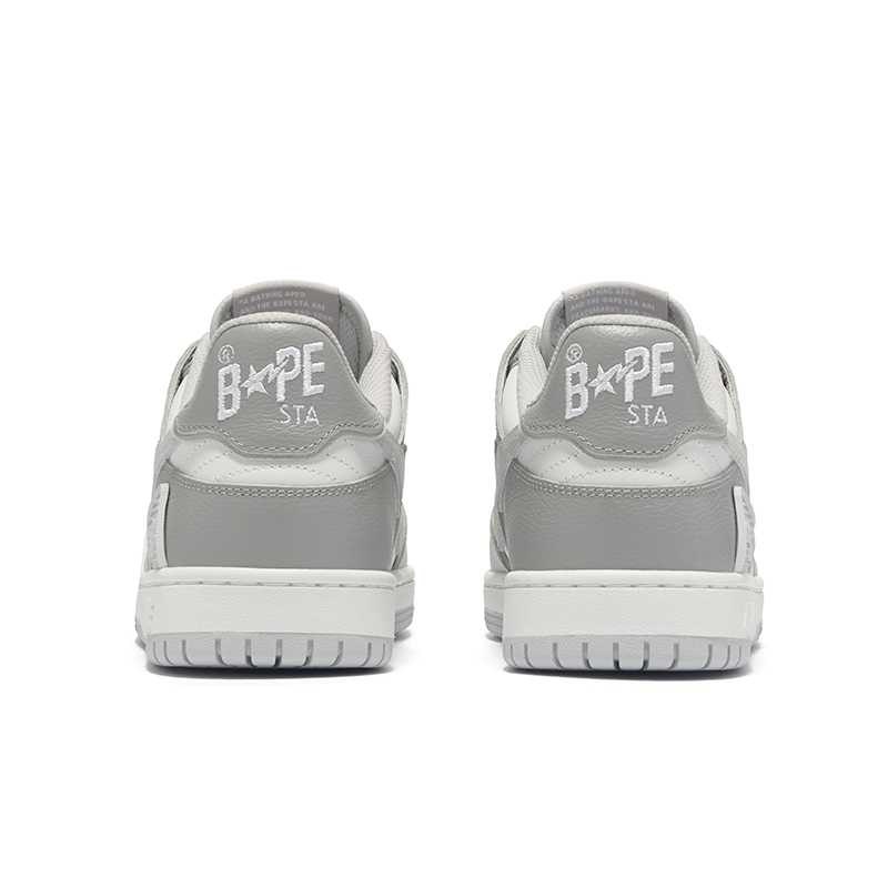 Details for BAPE A BATHING APE SK8 STA 'FW23 Essential Comfort Low-Top' Kasut Lelaki 0ZXSHM191059L