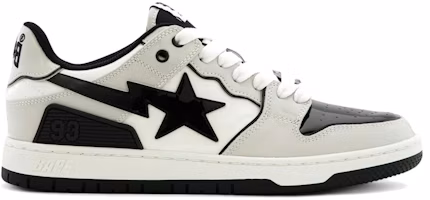 BAPE A Bathing Ape Sk8 Sta Gray Black White 1M80-191-310/001FWM801310-GRA