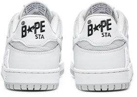 BAPE A Bathing Ape SK8 Sta Gris Oro Blanco 1J30-291-025/1J30-191-025 Details for BAPE A Bathing Ape SK8 Sta Gris Oro Blanco 1J30-291-025/1J30-191-025