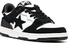 Shop BAPE A BATHING APE SK8 STA Rendah 'Hitam Putih' M191057