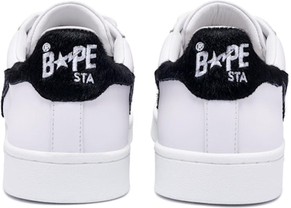 BAPE A BATHING APE SKULL STA 'Logo Sederhana Tali Sepatu Low-Top' 0ZXSHM191065L Cheap BAPE A BATHING APE SKULL STA 'Logo Sederhana Tali Sepatu Low-Top' 0ZXSHM191065L