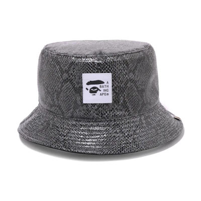 Bape A BATHING APE Snake Camo Reversible Bucket Hat Unisex. 0ZXHTM181001J