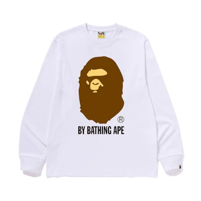 Bape A BATHING APE Solid Color Logo Crewneck Pullover Sweatshirt 1J80-111-013