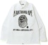 Buy Bape A BATHING APE 純色印花襯衫 時尚 0ZXSTM131012E