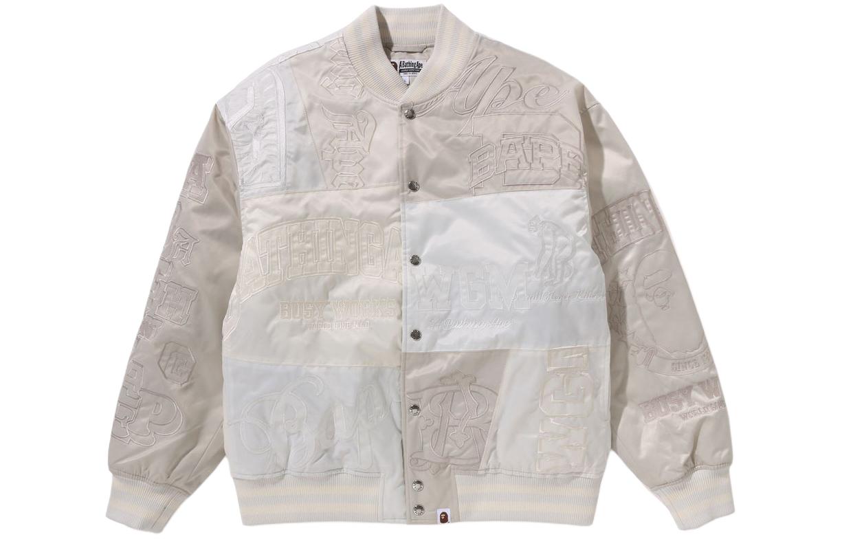 Bape A BATHING APE Solid Color Single-Breasted Loose Long Sleeve Jacket Men. 1K30-141-302 圖 4