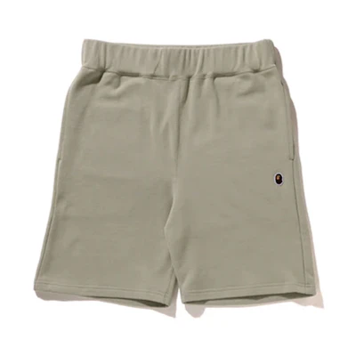 Bape A BATHING APE Solid Logo Elastic Waist Straight Shorts Men’s. 1J30-153-023