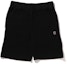 Shop Bape A BATHING APE 經典標誌彈性腰直筒短褲 男士款 1J30-153-023