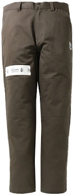 Bape A BATHING APE ソリッドロゴパッチ ストレートカジュアルパンツ メンズ 0ZXPTM15202XG Shop Bape A BATHING APE ソリッドロゴパッチ ストレートカジュアルパンツ メンズ 0ZXPTM15202XG