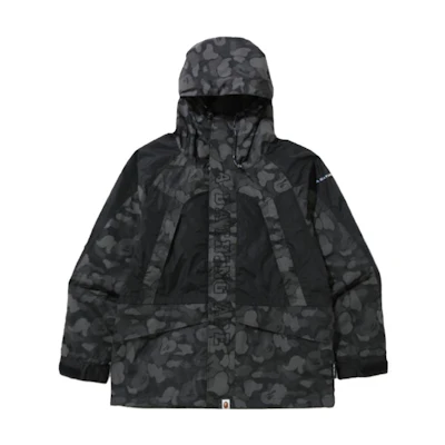 Bape A BATHING APE Solid Pocket Hoodie Jacket Men’s Black Gray OZXJKM141014